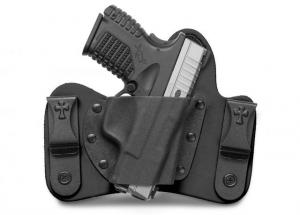 CrossBreed Holsters MiniTuck IWB Right Hand Holster for Colt Mustang, Black Cowhide, MTH-R-0603-CB