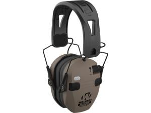 Walker's Razor Slim Quad Electronic Bluetooth Earmuffs (NRR 23dB) with Gel Earpads and Tacti-Grip Headband - 333468