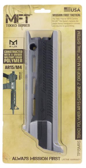 Mission First Tactical Tekko Polymer AR15 Carbine M-LOK Rail System Black - Shooting Supplies And Accessories at Academy Sports