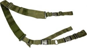 NcSTAR 2 Point Tactical Sling - Green AARS2PG