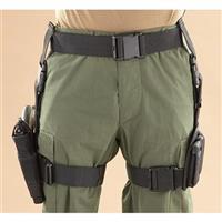 NcSTAR&amp;reg; Tactical Drop-leg Holster with Triple Mag Pouch.
