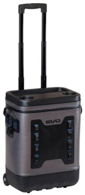 Evolution Outdoor Design EVO Leak Proof Rolling Cooler, Gray/Black, 25qt, 25001-EV