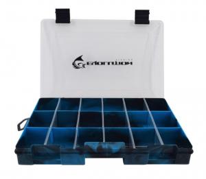 Evolution Outdoor 3600 Fishing Drift Series Colored Tackle Tray, Blue/Black, 3600, 36005-EV