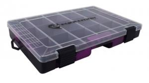 Evolution Outdoor Drift Series 3600 Colored Tackle Tray, Purple/Black, 3600, 36009-EV