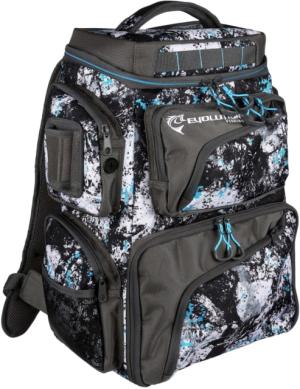 Evolution Outdoor Largemouth 3600 Tackle Backpack, Includes 3 Trays, Quartz Blue, 34010-EV