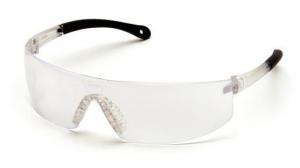 Pyramex Provoq Safety Glasses,Clear Frame, Clear Lens S7210S