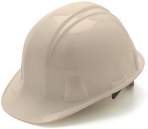Pyramex Cap Style 6 Point Ratchet Suspension Hard Hat - White HP16110