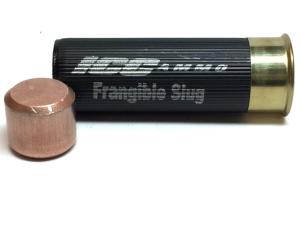 ICC Ammo Gold Elite 12 gauge 325 Grain Frangible Slug Plastic Pistol Ammunition, 5 Rounds, 012-325SLG-B