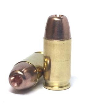 ICC Ammo .380 ACP 75 Grain Frangible Hollow Point Brass Pistol Ammunition, 20 Rounds, 380-075XHP20