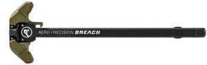 Aero Precision M5 .308 Breach Ambi Charging Handle w/Small Lever, Black/OD Green Anodized, APRA700330C