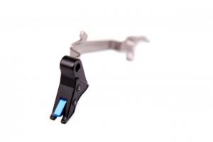 Overwatch Precision TAC Trigger, Black Shoe/Blue Safety, 9mm/.40 S&W/.357 Sig, 25327