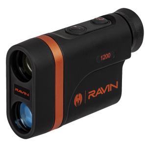 Ravin R151 1200 Yard Black Laser Rangefinder w/ Carrying Case, Lanyard, Lens Cloth, & 3V CR2 Battery R151
