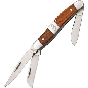 Cattlemans Cutlery 0001RW2 Stockyard Stockman Folding Pocket Knife with Rosewood handle