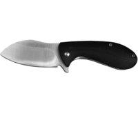Abkt Elite Grunt Folder 3.25 In Blade Black G-10 Handle