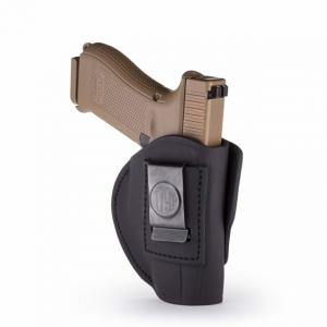 1791 Gunleather 4 Way Concealment & Belt Leather Holster, Beretta 92s/M9, Sig 226/229, Right Hand, Stealth Black, Size 5, 4WH-5-SBL-R