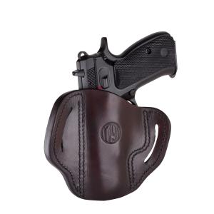 1791 Gunleather ORBH21SBRR BH2.1  Signature Brown Leather OWB Glock 17/S&W Shield/Sprgfld XD9 Right Hand