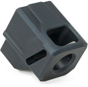 Faxon Firearms EXOS-514 Pistol Compensator, M&P, 9mm, Black, 816341026186
