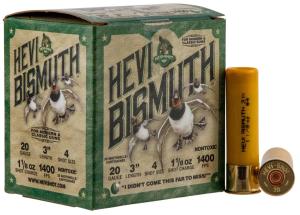 Hevi-Shot Bismuth Ammunition 20 Gauge 3" 1-1/8 oz Non-Toxic Shot SKU - 273941