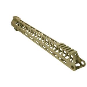 Timber Creek Greyman 15in AR-15 Handguard, Desert Tan, G15 HG D