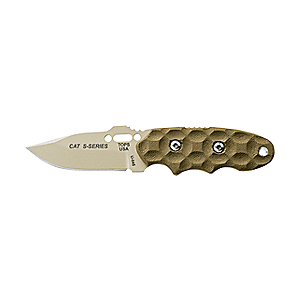 TOPS Knives C.A.T. 200S-04 Fixed-Blade Knife - carbon