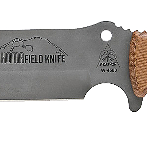 TOPS Knives Tahoma Fixed-Blade Field Knife - fire