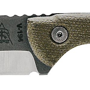 TOPS Knives Mini Scandi Rockies Edition Fixed-Blade Knife - steel