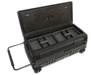 Du-Ha Squad Box w/ Manual Latch - Interior / Exterior Portable and Lockable Storage for Pickup Trucks / Jeeps / Various SUV's, Black, 70670