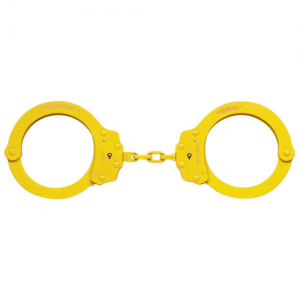 752CY Oversize Chain Handcuff Yellow