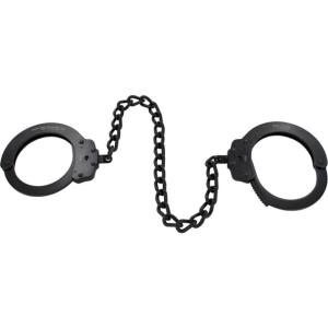 Peerless Handcuff Model 703C 15in Leg Iron, Black, 703C-BLK