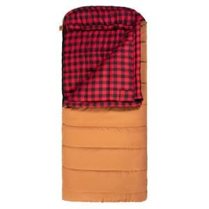 TETON Sports Bridger -20 F Canvas Sleeping Bag, Pecan/Fox, Long, 10021