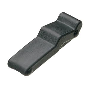 Southco Concealed Soft Draw Latch w/Keeper - Black Rubber, C7-10