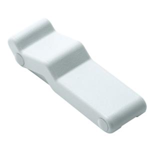 Southco Concealed Soft Draw Latch w/Keeper - White Rubber, C7-10-02