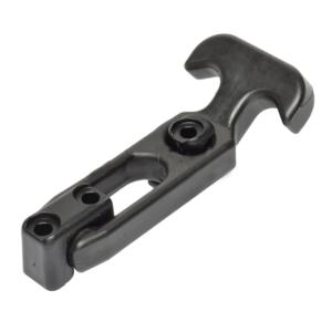 Southco T-Handle Latch - Black Flexible Rubber w/Keeper, F7-53