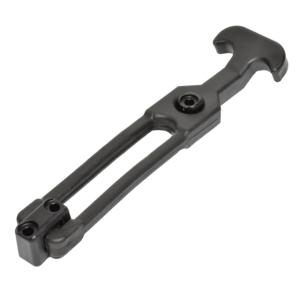 Southco T-Handle Latch w/Keeper - Pull Draw Front Mount Black Flexible Rubber, F7-73
