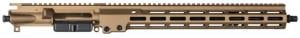 Geissele Super Duty Stripped Upper Receiver, 5.56mm, 14.5in Barrel, Carbine Length, 1-7 Twist, Sand, 14.5in, 08-246S