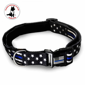 Thin Blue Line Stars & Stripes Collar-TBL-Dog-Collar-AM
