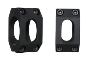 American Defense Manufacturing Rifle Scope Rings, Black, 30mm, AD-RS-30