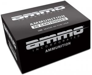 Ammo, Inc. .45 Long Colt 250 Grain Jacketed Hollow Point Brass Cased Centerfire Pistol Ammo, 20 Round, Box, 45C250JHP-A20