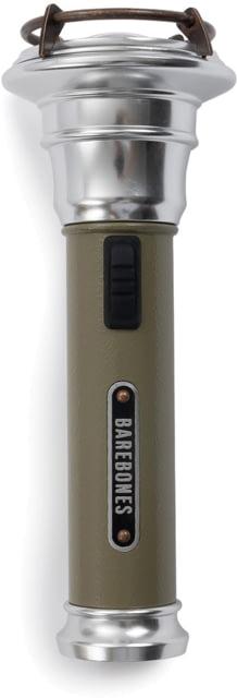 Barebones Vintage Flashlight, Olive Drab, LIV-290