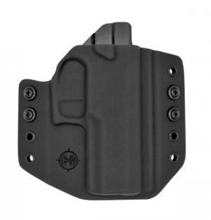 C&G Holsters OWB Covert Sig Sauer P320c LH S, Outside-the-Waistband OWB, Sig Sauer P320c , Left, Black, 207-100