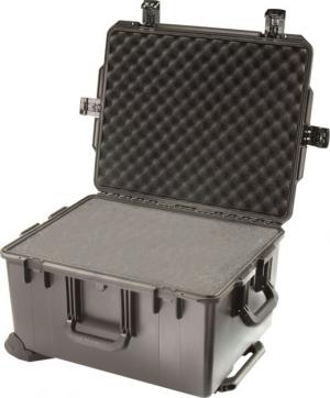 Pelican Storm Cases iM2750 Box w/ Wheels, Vortex Valve, Black w/ Cubed Foam 00001