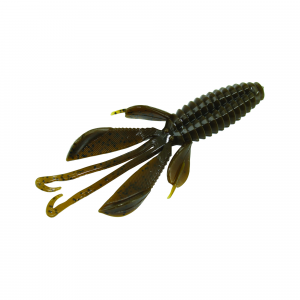 Reaction Innovations Kinky Beaver Unrigged Swim Baits 7-Pack Green Pumpkin - Fresh Water Soft Plastic at Academy Sports