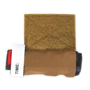 Chase Tactical Elastic Tourniquet Holder Hook & Loop Large, Coyote, CT-40ETH1-CT