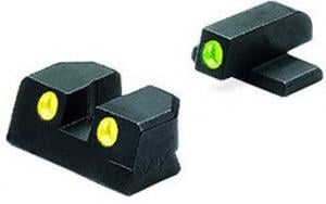 Meprolight Sig Sauer Tru-Dot Night Sight, 9mm and .357 Sig P Series, Green/Yellow, ML10110Y