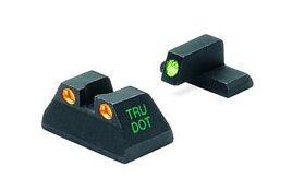 Meprolight Night Sights, Green Front/Orange Rear, HK USP, Full Size, 11516O