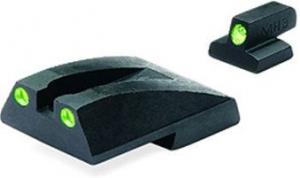 Meprolight Tru-Dot Night Sight Set, Novak Replacement for S&W 3900, 4000 Full-size, 5900 & 6900 Series, Green,ML11735G
