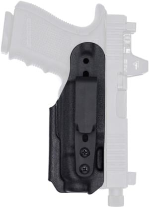 Rounded Weapon Mounted Light Holster for Streamlight TLR-1, Right, Black, CEH000001