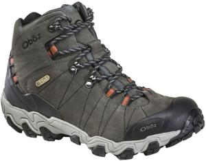 Oboz Bridger Mid B-DRY Hiking Shoes - Men's, 9.5 US, Medium, Raven, 22101-Raven-Medium-9.5