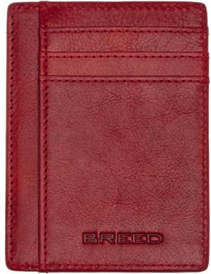 Breed Chase Front Pocket Wallet, Red, One Size, BRDWALL003-RED