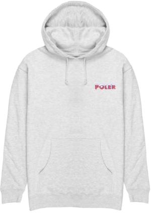 Poler Pop Hoodie, Extra Large, Grey Heather, 223APM2602-Grey Heather-XL